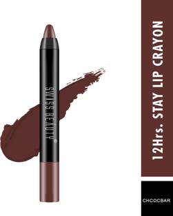 SWISS BEAUTY 12Hrs. Stay Matte Crayon Lipstick (SB-S18-23)