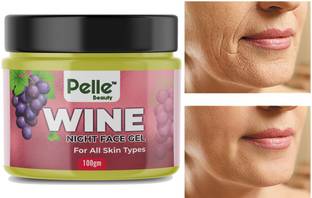 Pelle Beauty Wine Night face Gel Treat Acne & Scar_ Ideal for Skin Care, Face, Acne Scars, face Treatment _ For Men & Women _100gm