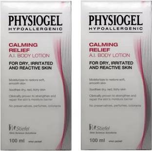 GSK Physiogel HYPO ALLERGENIC CALMING RELIEF A I BODY LOTION (PACK OF 2 EACH 100ML)