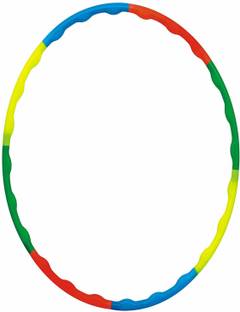 A SARKAR MAGIC WORLD HOLLA HOOPA RING (PLASTIC) / JUGGLER RING / FOLDABLE RING / MULTI COLOR GAG TOY Gag Toy