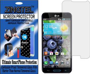 ZINGTEL Tempered Glass Guard for LG OPTIMUS G PRO E988 (Flexible, Unbreakable)