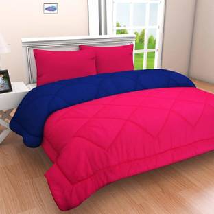 RAASO Solid Double Comforter for  Mild Winter