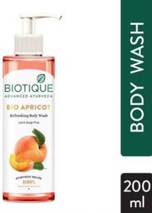 BIOTIQUE Bio Apricot Refreshing Body Wash, 200ml