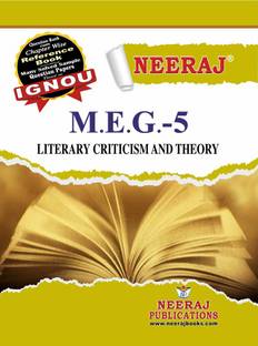 I.G.N.O.U M.E.G-5  - MEG-5 (Literary Criticism & Theory)