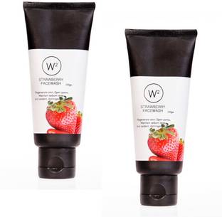 W2 Strawberry (Pack of 2)  Face Wash
