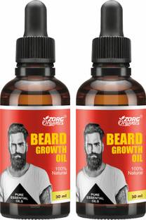 Zorg Organics Premium Natural Beard Growth Oil for Strong and Healthy Beard Growth Hair Oil