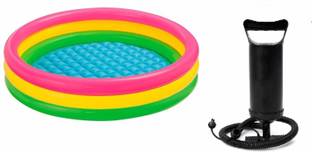 Enorme Inflatable 3 Feet Swimming Pool Bath Tub with Hand Air Pump Inflatable Swimming Pool