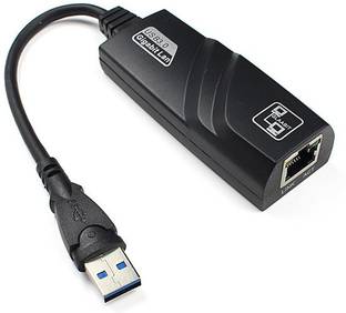 ANDTRONICS USB 3.0 to Ethernet RJ45 Gigabit 10/100/1000 Mbps Ethernet Adapter Plug N Play - MAC, Windows, Linux, MacOS Sierra, Android Supported Lan Adapter