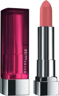 MAYBELLINE NEW YORK Color Sensational Creamy Matte Lipstick, 806 Indipink Night, 3.9g