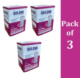 Selene Rash free Panty Liner 100% Organic Cotton and Biodegradable 54 Units Pantyliner