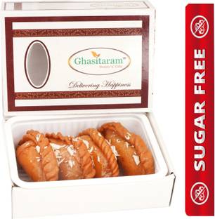 Ghasitaram Gifts Holi Sweets - Sugarfree Gujiya Box