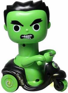 SR Toys Superhero Hulkman Unbreakable Colourful Press and Go Superhero Toy, Pull Along Friction Toy (Multicolor, Pack of: 1)