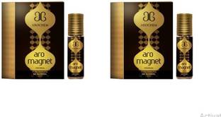 AROCHEM Aro Magnet perfume / Attar long lasting fragrance (6ml each) Herbal Attar