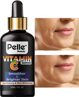 Pelle Beauty Improved vitamin C Facial serum with E For Anti Aging & Smoothening & Brightening Face _30ml