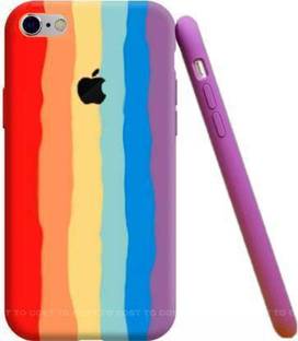 Cost To Cost Back Cover For Apple Iphone 6s Rainbow Silicon Cover Apple Iphone 6 Apple Iphone 6 Cost To Cost Flipkart Com