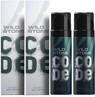 Wild Stone Steel Deodorant Spray  -  For Men