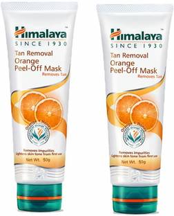 HIMALAYA Tan Removal Orange Peel-Off Mask 2 x 50 Packs