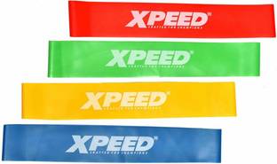 XpeeD Mini Loop Resistance Bands Set of 4 Resistance Bands for Women & Men Resistance Band