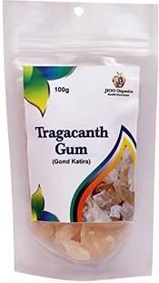 Jioo Organics Tragacanth Gum,Gond Katira, Gound Kathila_Pack Of 100 gJigarthanda Dried Gum