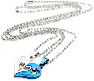 FARID ENTERPRISES Silver Steel Pendant