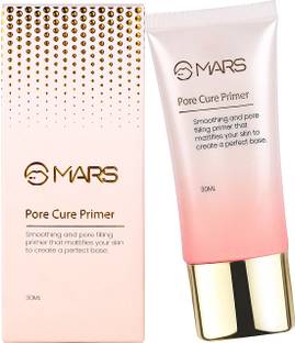 MARS Pore Cure Primer For Smoothing, Pore Filling & Perfect Base (T1) Primer  - 30 ml