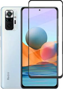 EITANSHA CREATION Edge To Edge Tempered Glass for REDMI NOTE 10 PRO