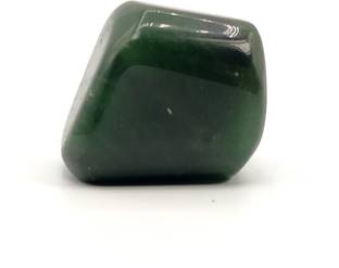 Plus Value Green Jade Pocket Stone Regular Asymmetrical Crystal Stone