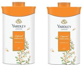 Yardley London Sandalwood Talc (Pack of 2)