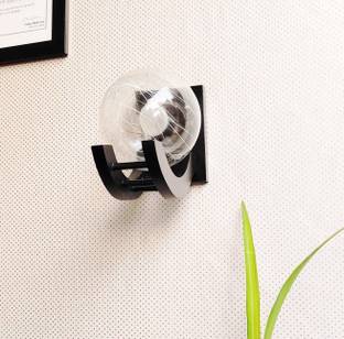 Virya Wooden Wall Light/Wall Globe Lamp For Bedroom, Living Room(Brown) Wall Lights Lamp Shade