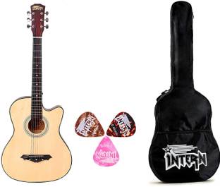 intern INT-38C-LGP-NT Acoustic Guitar Linden Wood Rosewood Right Hand Orientation