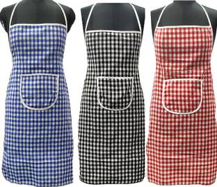 BHD Creations Cotton Chef's Apron - Free Size