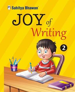 Sahitya Bhawan An Exclusive JOY OF WRITING English Handwriting Practice book for class 2 based on Marion Richardson Script. | Beautifully Illustrated