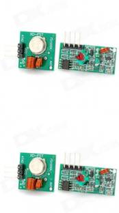 कित्स्गुरु 433Mhz WL RF Transmitter + Receiver Wireless Module (Set of 2) माइक्रो कंट्रोलर बोर्ड इलेक्ट्रॉनिक हॉबी किट