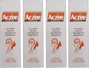 aczee Clear Skin Oil Control Anti-Acne  With Lemon Extract ( Pack Of 4*60ML) Face Wash