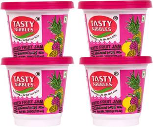 Tasty Nibbles Mixed Fruit Jam 200g x 4,