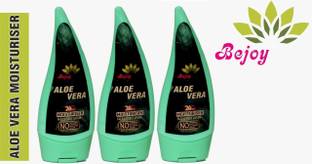 Bejoy 100% ALoe Vera Moisturiser face & Body lotion-300ml Pack of 3