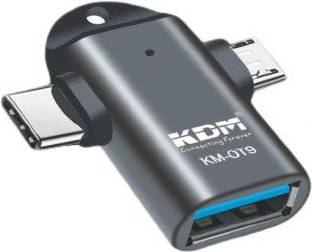 KDM USB, Micro USB, USB Type C OTG Adapter
