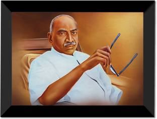 Kamarajar - The King Maker Wall Poster / Frame Fine Art Print