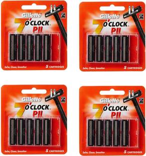 Gillette PII COMBO PACK OF 4 X 5=20
