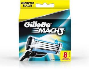 Gillette Mach 3 Cartridge (Pack of 8)