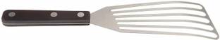 P-PLUS INTERNATIONAL Fish Spatula Stainless Steel Slotted Turner for Flipping, Turning, Frying & Grilling Slotted Spatula