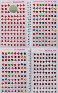 VAMA stone bindi book Forehead Multicolor Bindis