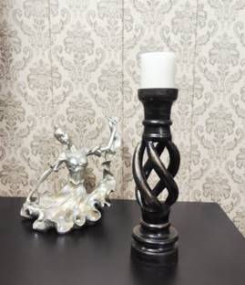 amishi blissful decor Wooden Candle Holder