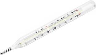 MyCure Mercury Thermometer CODELIFE Oval Mercury Thermometer (Transparent) Thermometer