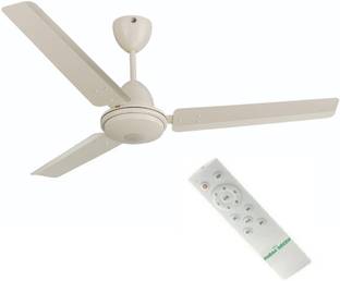 Paras Green Energy Efficient Saver BLDC Remote Control Ceiling Fan, 32W (Ivory) with 2 Year Warranty E...