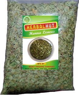 HERBALHUT Dry Henna Mehandi Leaves 100% Natural & Organic (1kg)