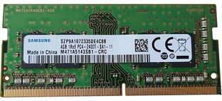 Samsung M471A5143SB1-CRC DDR4 4 GB (Single Channel) Laptop (PC4-2400T 1RX8)