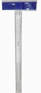 M I Enterprises T SCALE 32 INCH WITH BLUE COVER Ruler