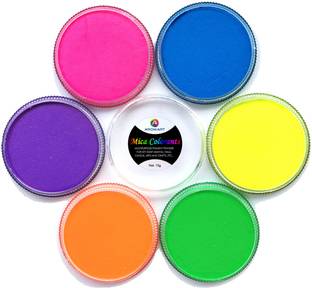 Aromart Mica Colorant Powder - 6 Colors Pigment Supply Kit for Soap Making - Candle Making - Multiple Use Micas