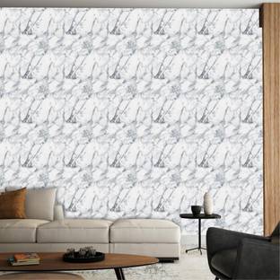 Asian Paints 45 cm EzyCR8 P&S Textured Classic Marble Removable Sticker